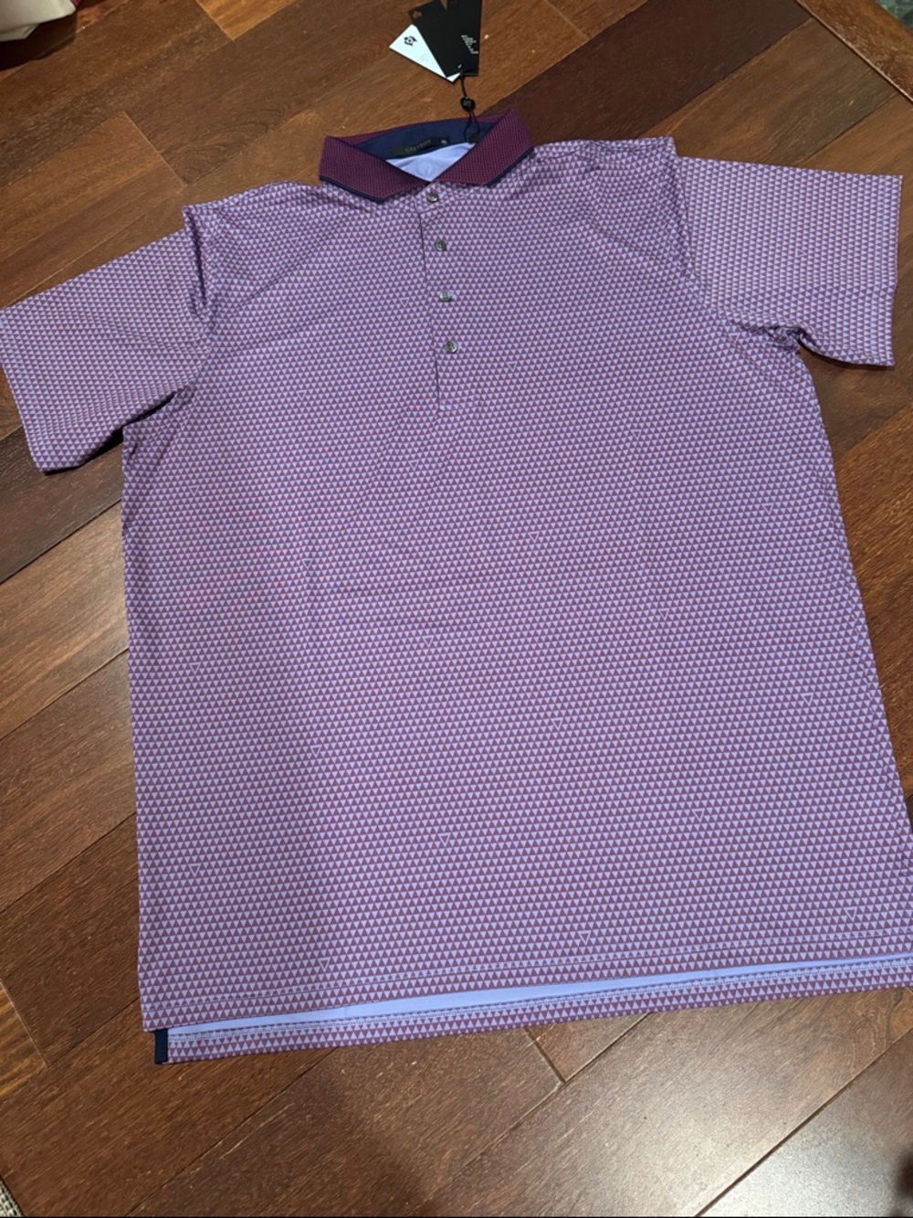 Greyson NWT Volcano Diaries Polo Golf shirt - Picture 2 of 12